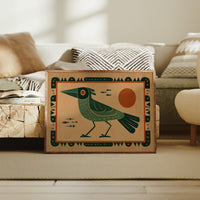 Emerald Watcher Guards Ancient Waters