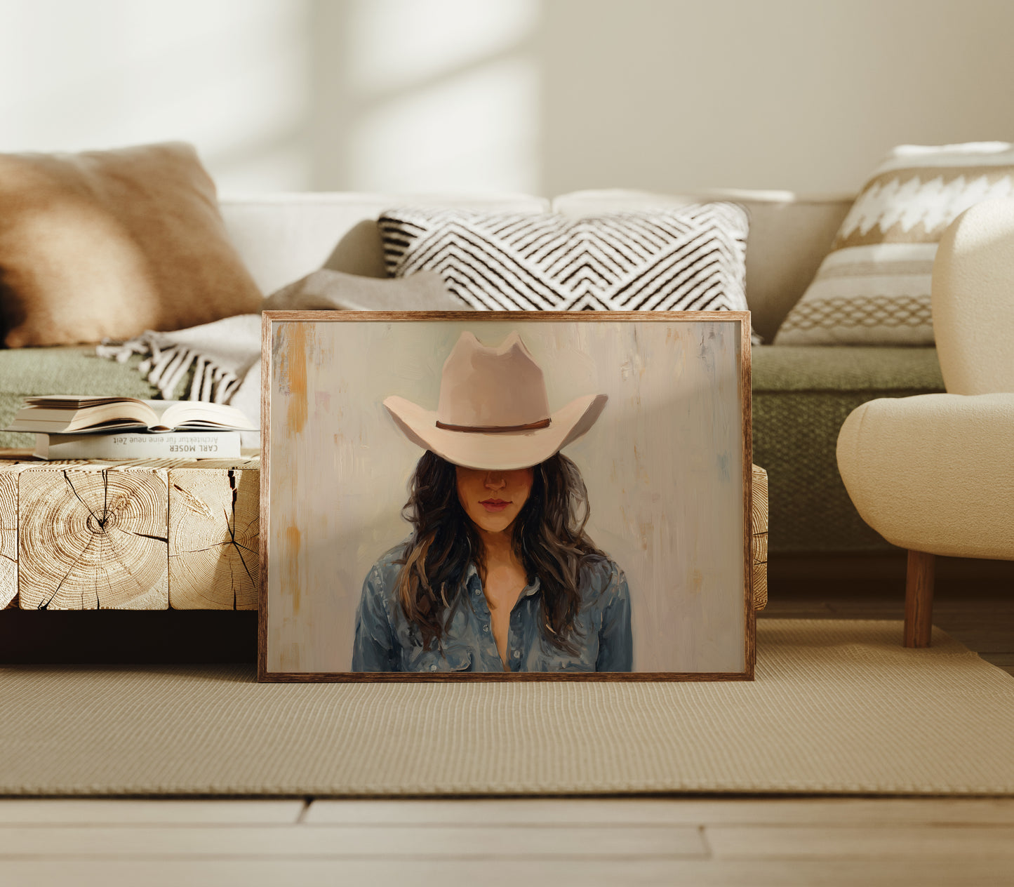 Western Elegance in Muted Light