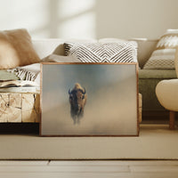 Prairie Ghost Emerges From Mist