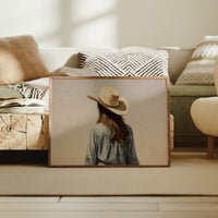 Western Solitude Painted in Cream