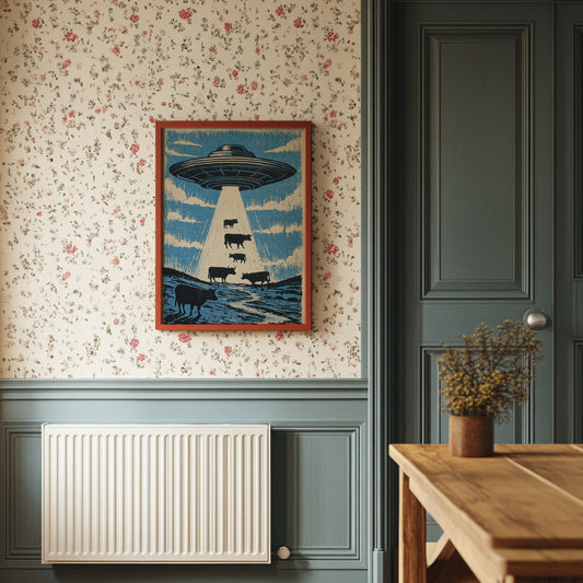 Cosmic Cattle Abduction