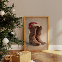 Western Holiday: Cowboy Boots Meet Christmas Spirit