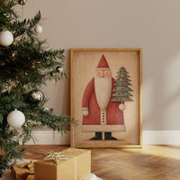 Whimsical Santa of Yuletide Traditions
