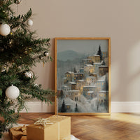 Hillside Haven in Winter's Embrace