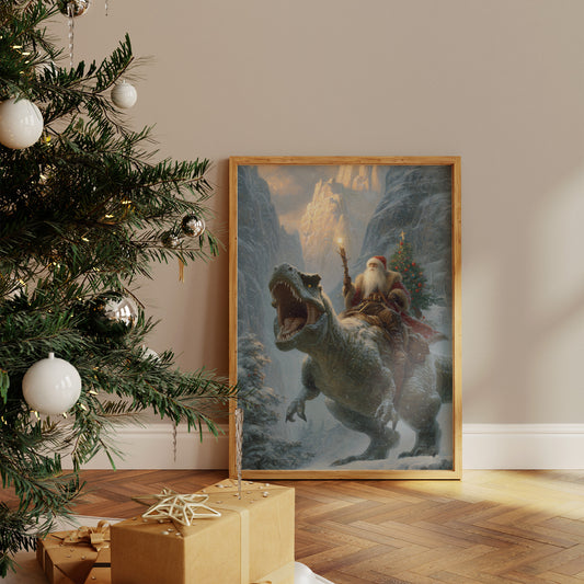 Prehistoric Sleigh: Holiday Delivery Through Time
