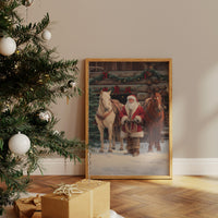 Frontier Christmas: Santa's Western Sleigh Team