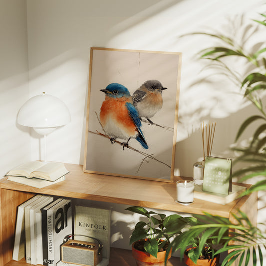 Feathered Companions in Gentle Repose