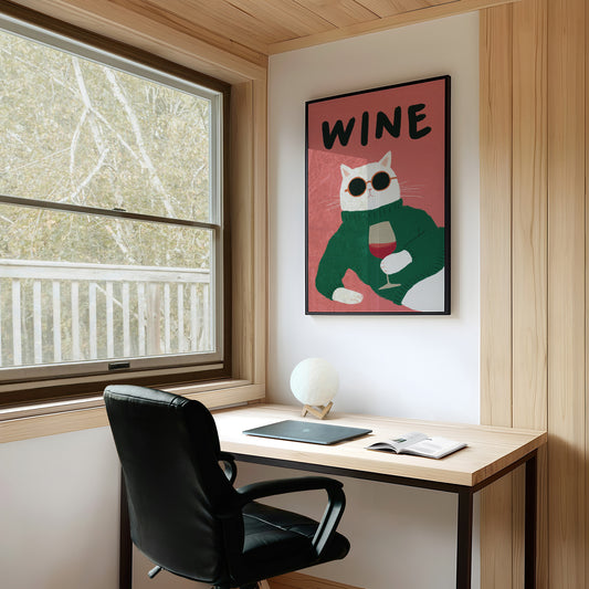 Feline Sommelier: Cool Cat's Wine Hour