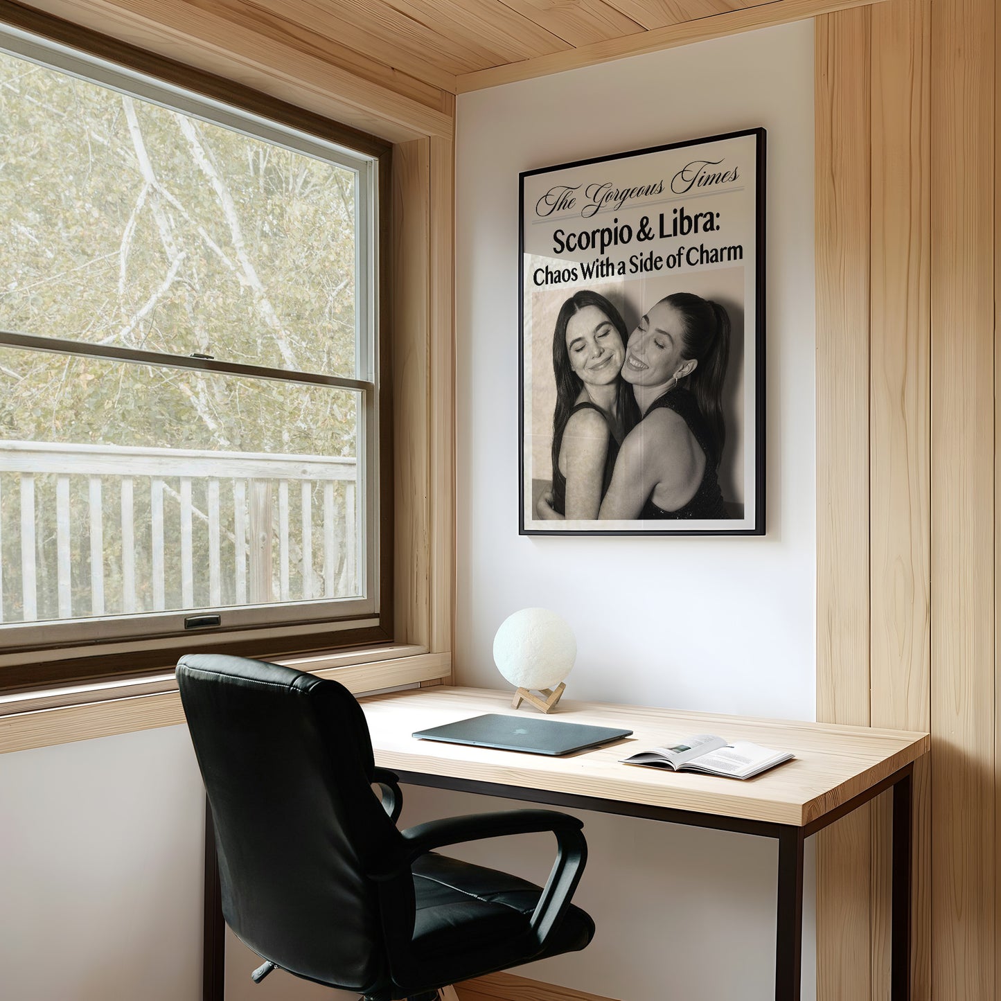 Celestial Harmony: Vintage Magazine Aesthetics