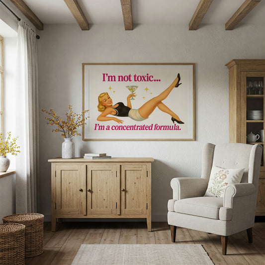 Retro Sass Serves Cocktail Humor