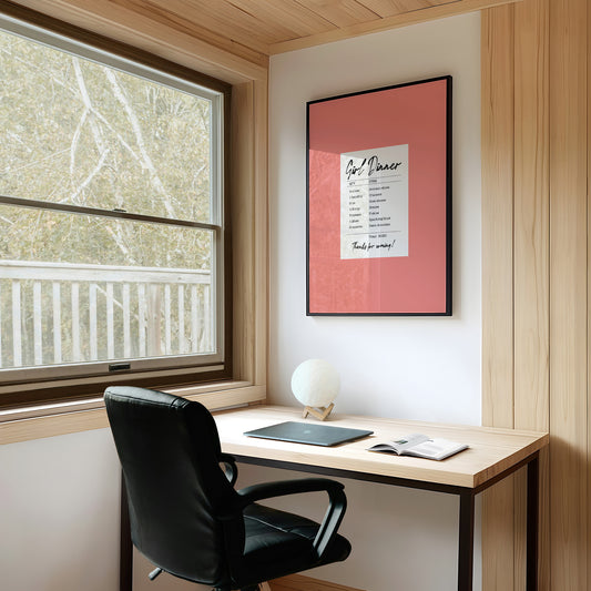 Dinner Without the Rules