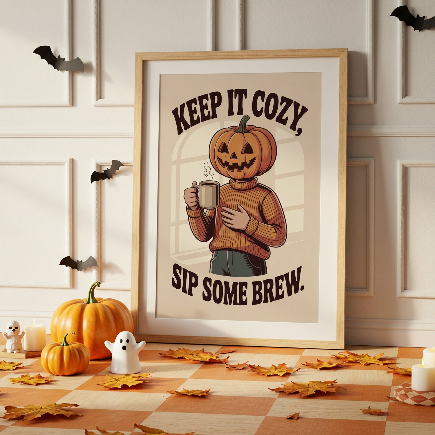 Autumn Comfort In Carved Smiles