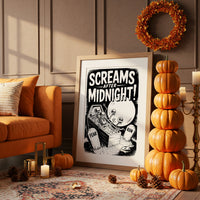 Moonlit Graveyard Awakens Ancient Bones