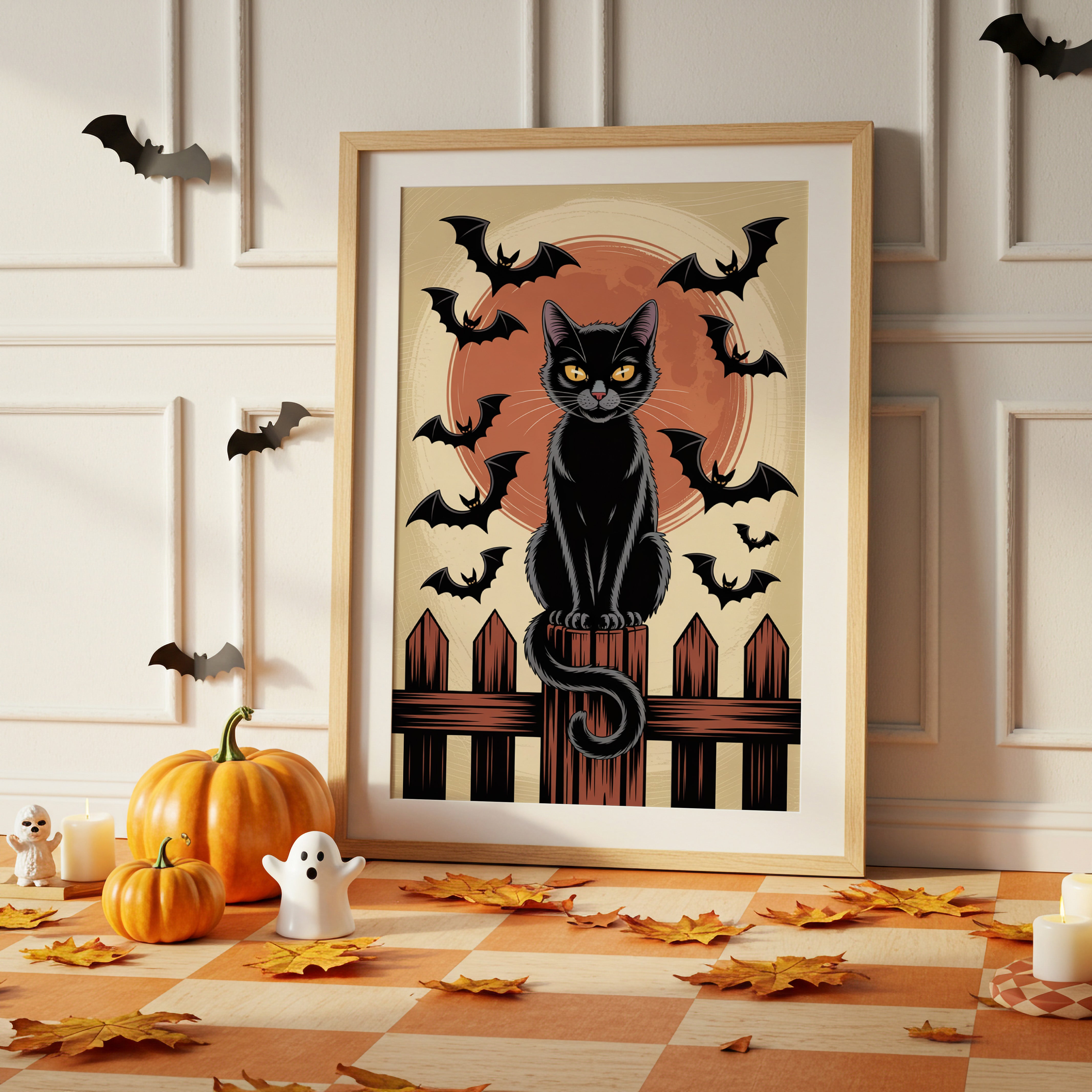 Midnight Keeper Of Autumn Moon