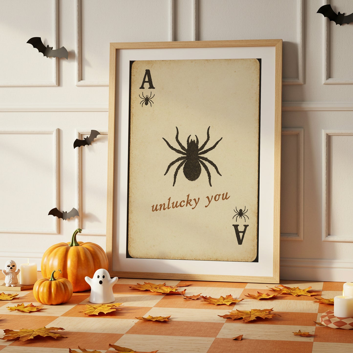Autumn Plays Its Spooky Card