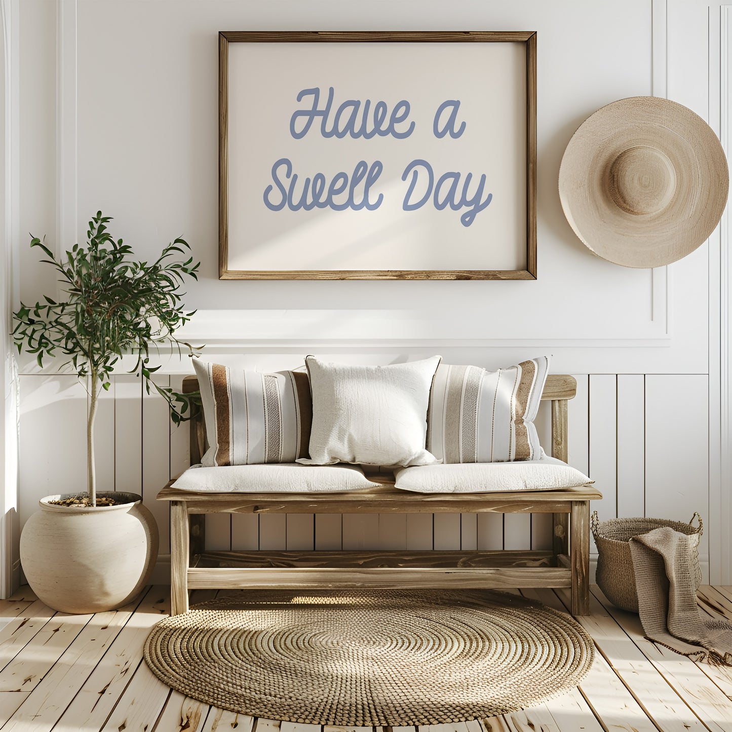 Blue Words Carry Gentle Wishes