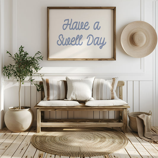Blue Words Carry Gentle Wishes