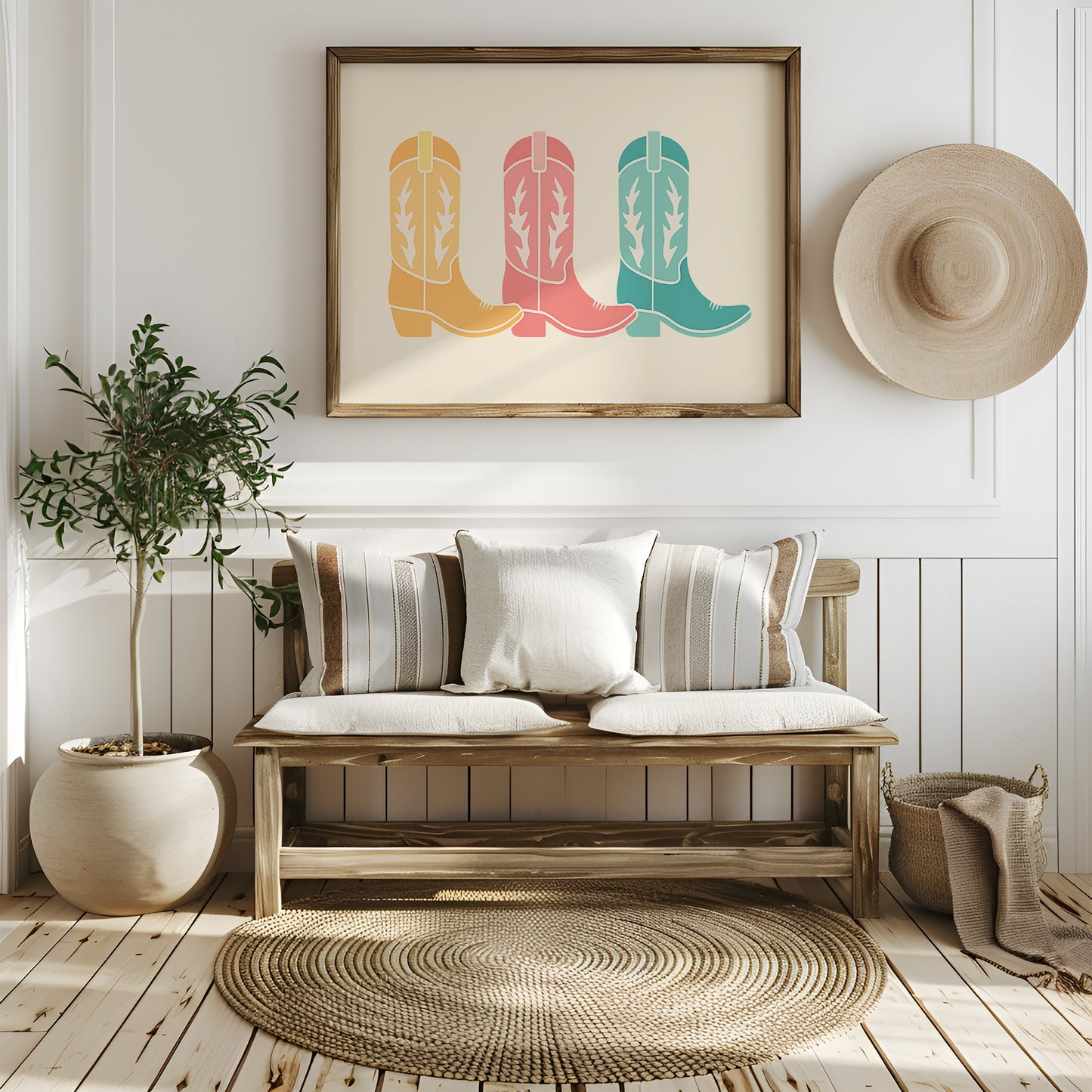 Pastel Boots March Forward Together
