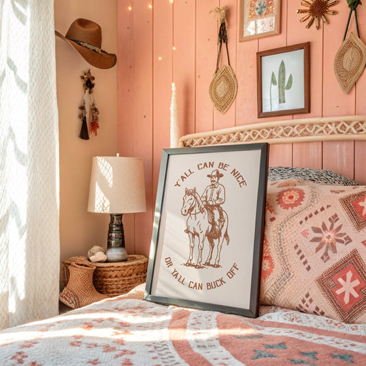 Rust-Colored Cowboy Wisdom Speaks