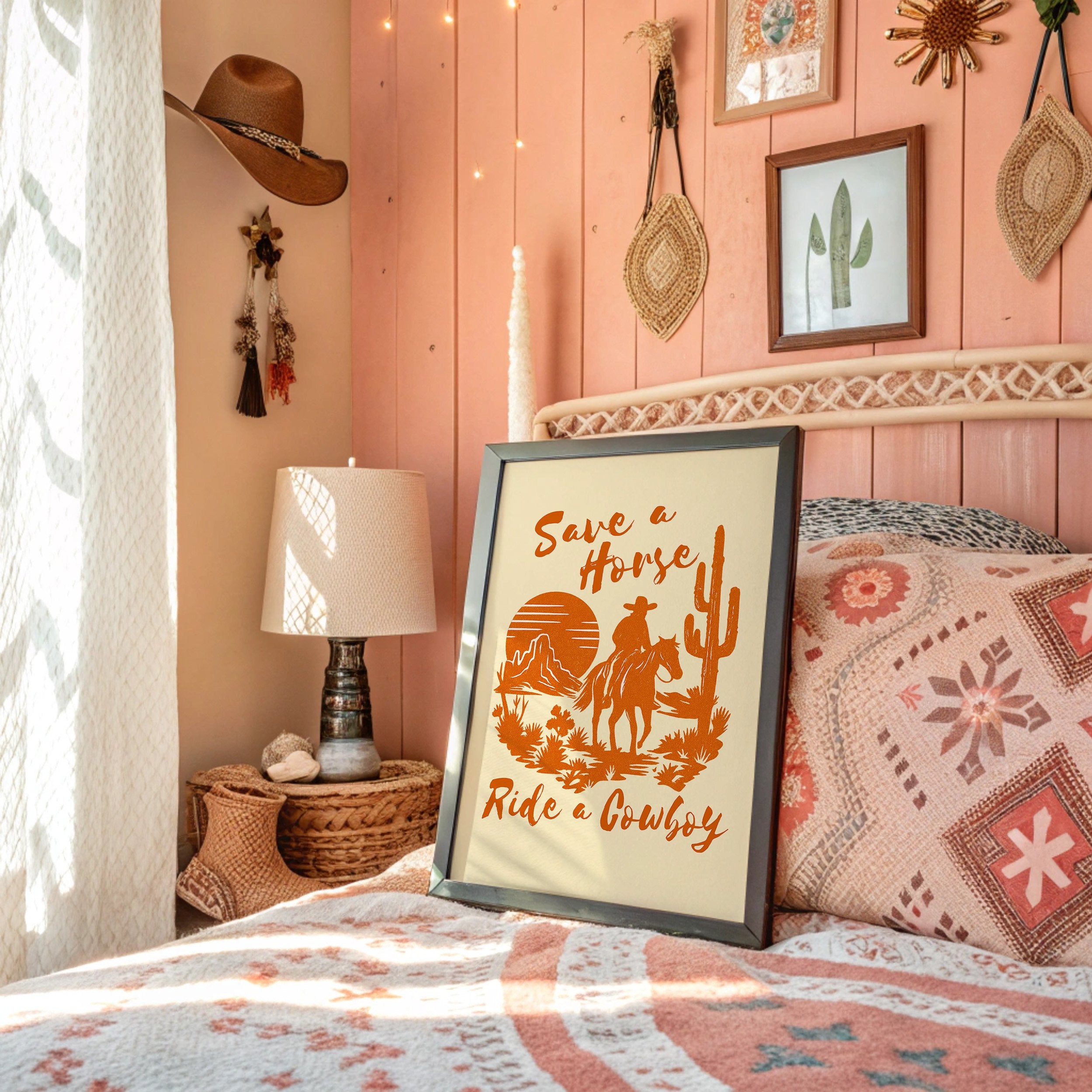 Sunset Trail Through Mesa Country