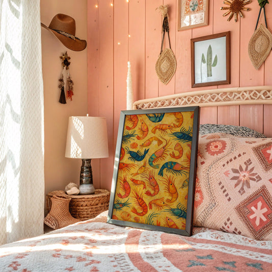 Coastal Creatures Dance Golden Tides