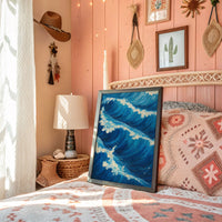 Tides Dance In Cerulean Motion