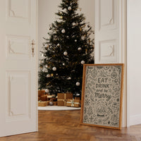 Holiday Cheer In Simple Lines