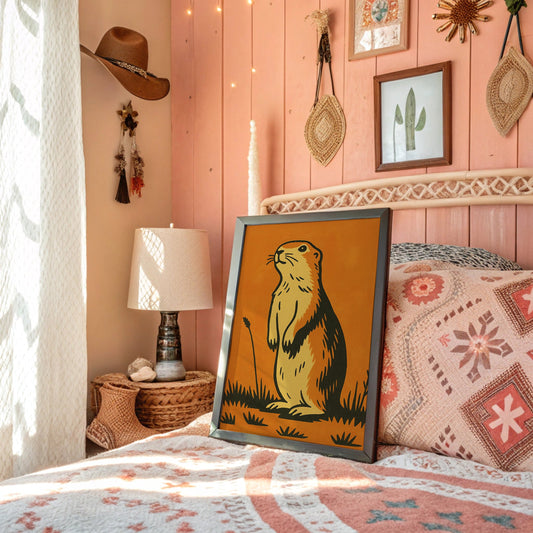 Prairie Sentinel Stands Watch