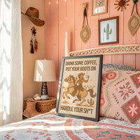 Morning Ride With Caffeine Courage