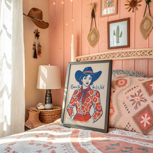 Prairie Queen Wears Coral Blooms