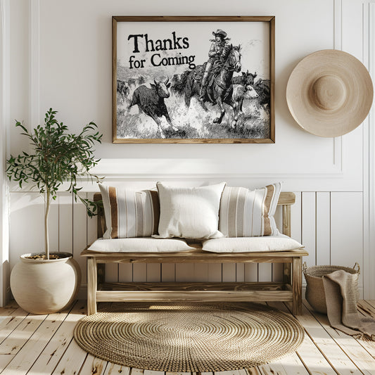 Cattle Drive's Bold Welcome