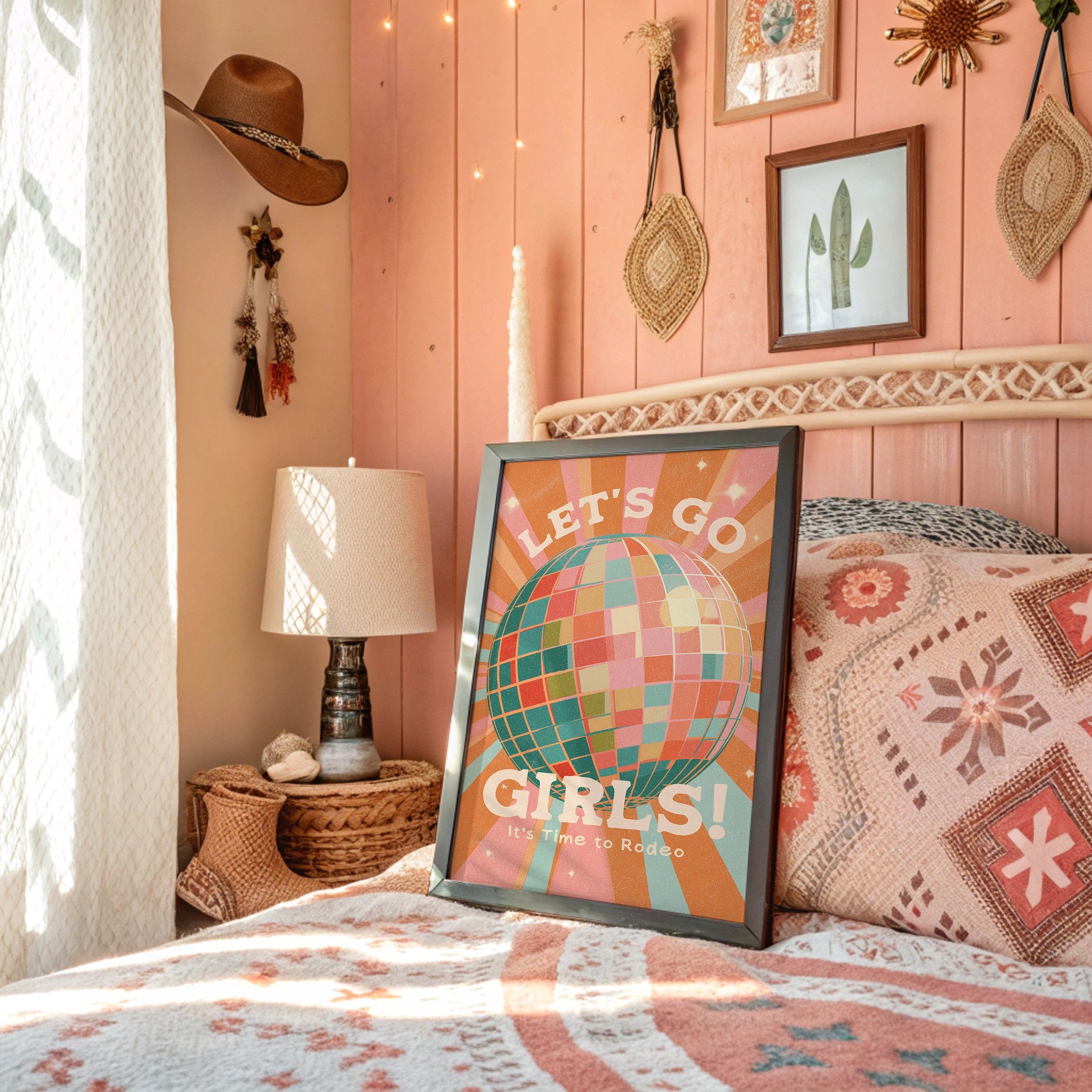 Disco Meets Desert Sunset Vibes