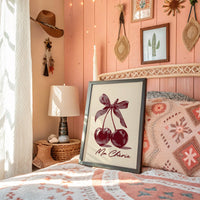 Sweet Burgundy Tied With Affection