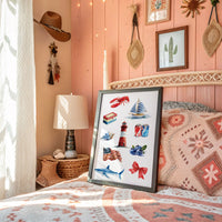 Coastal Treasures Of American Summer