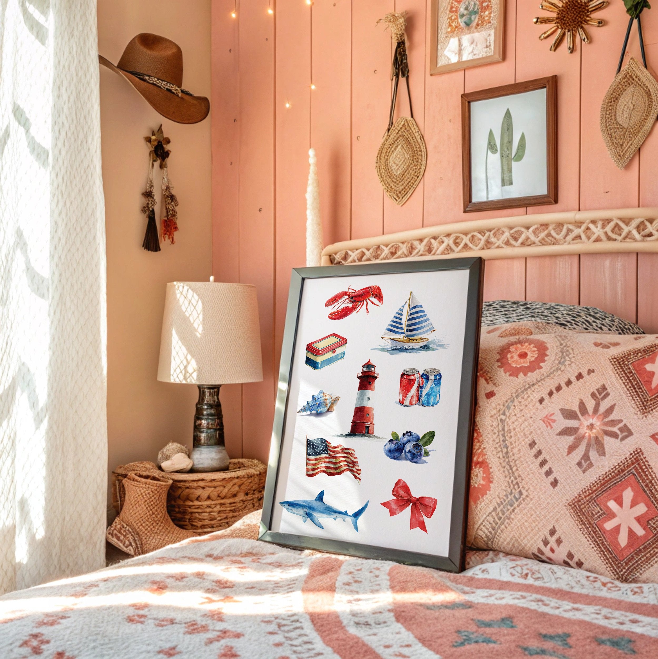 Coastal Treasures Of American Summer