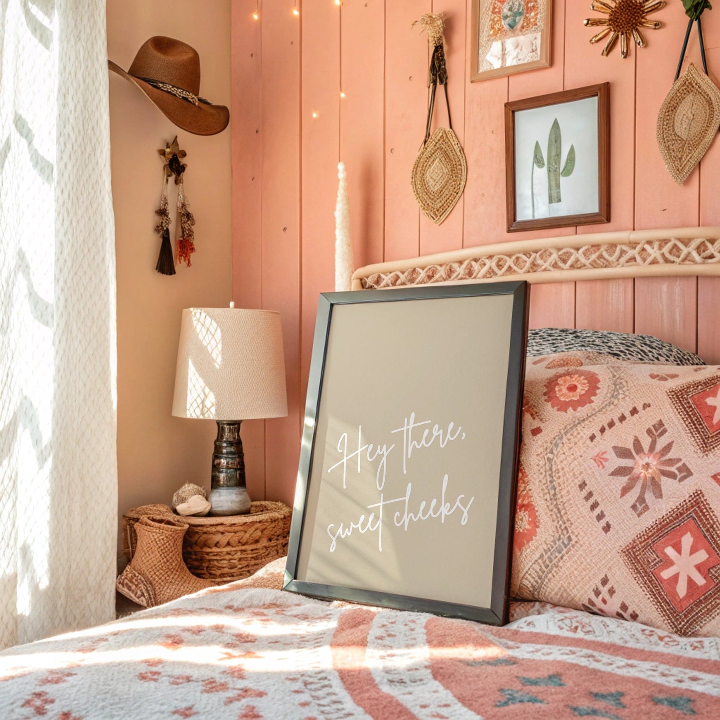 Gentle Words On Sand Canvas