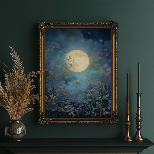 Moonlit Meadow Sings To Stars