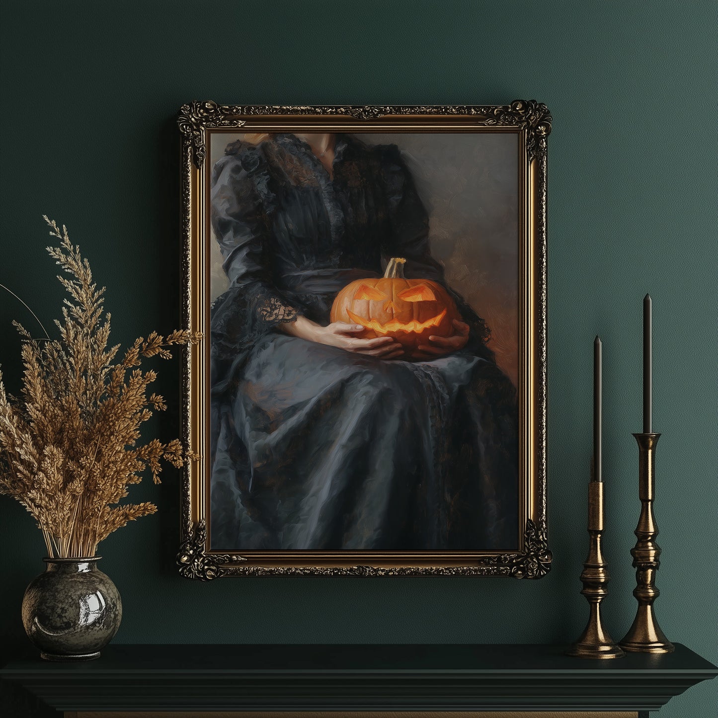 Autumn Fire In Velvet Hands