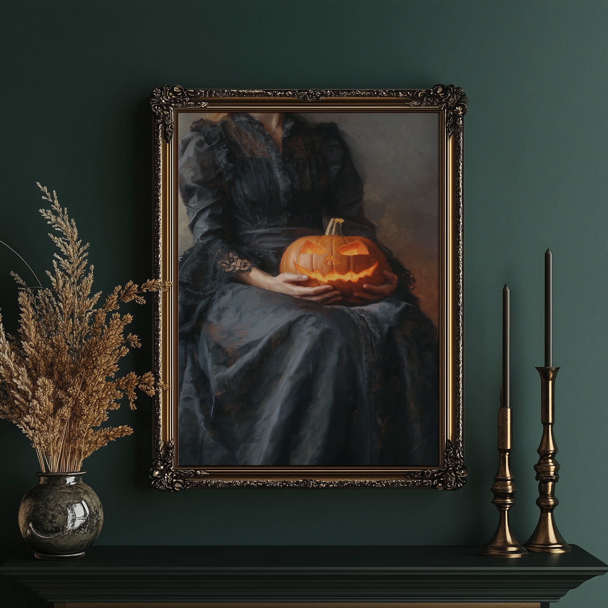 Autumn Fire In Velvet Hands