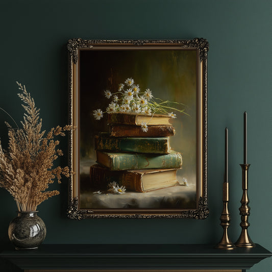 Daisies Rest On Vintage Wisdom