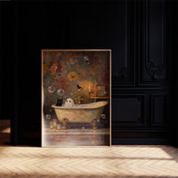 Midnight Soak With Spectral Friend