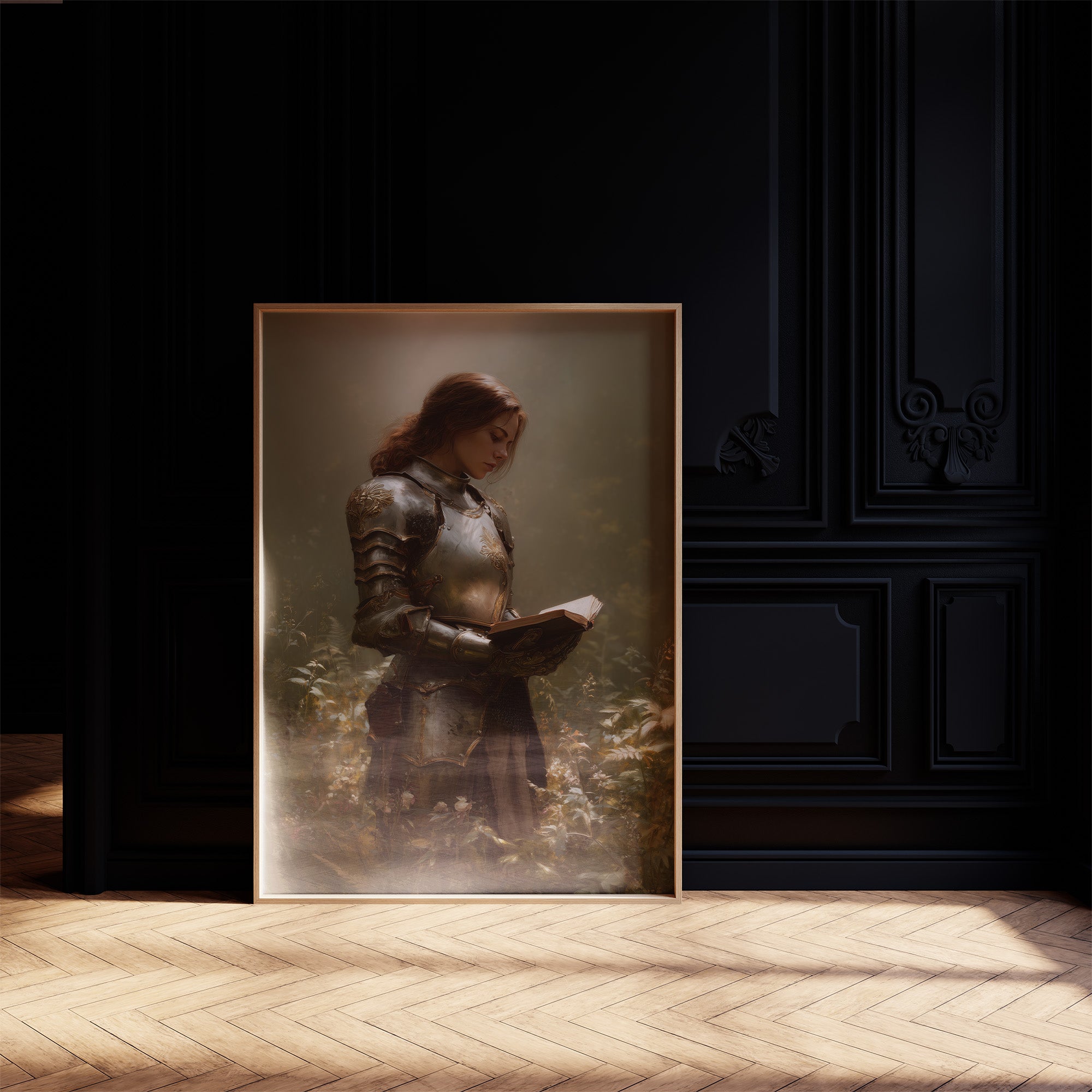 Armor And Verses Among Wildflowers