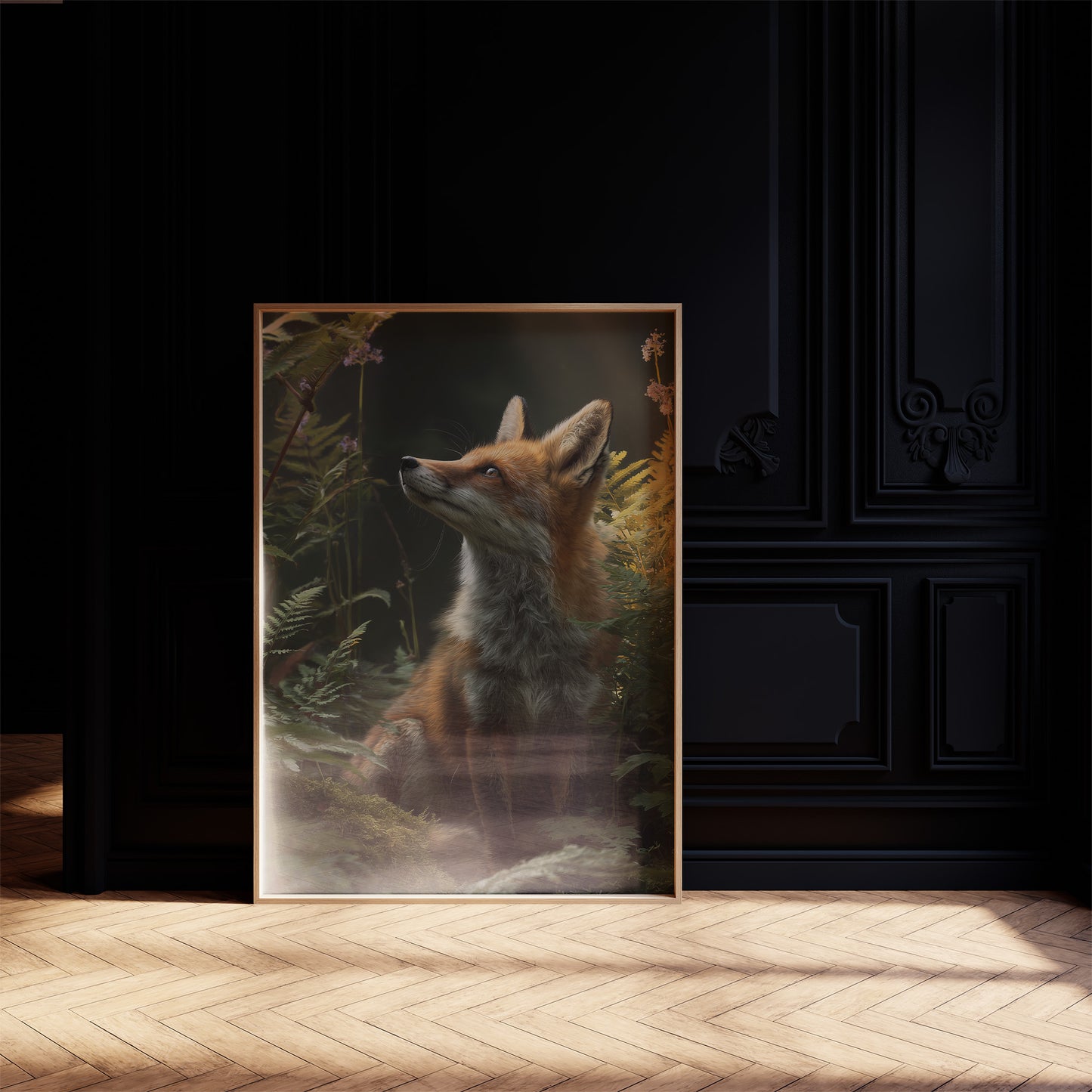 Forest Sentinel At Dawn's Edge