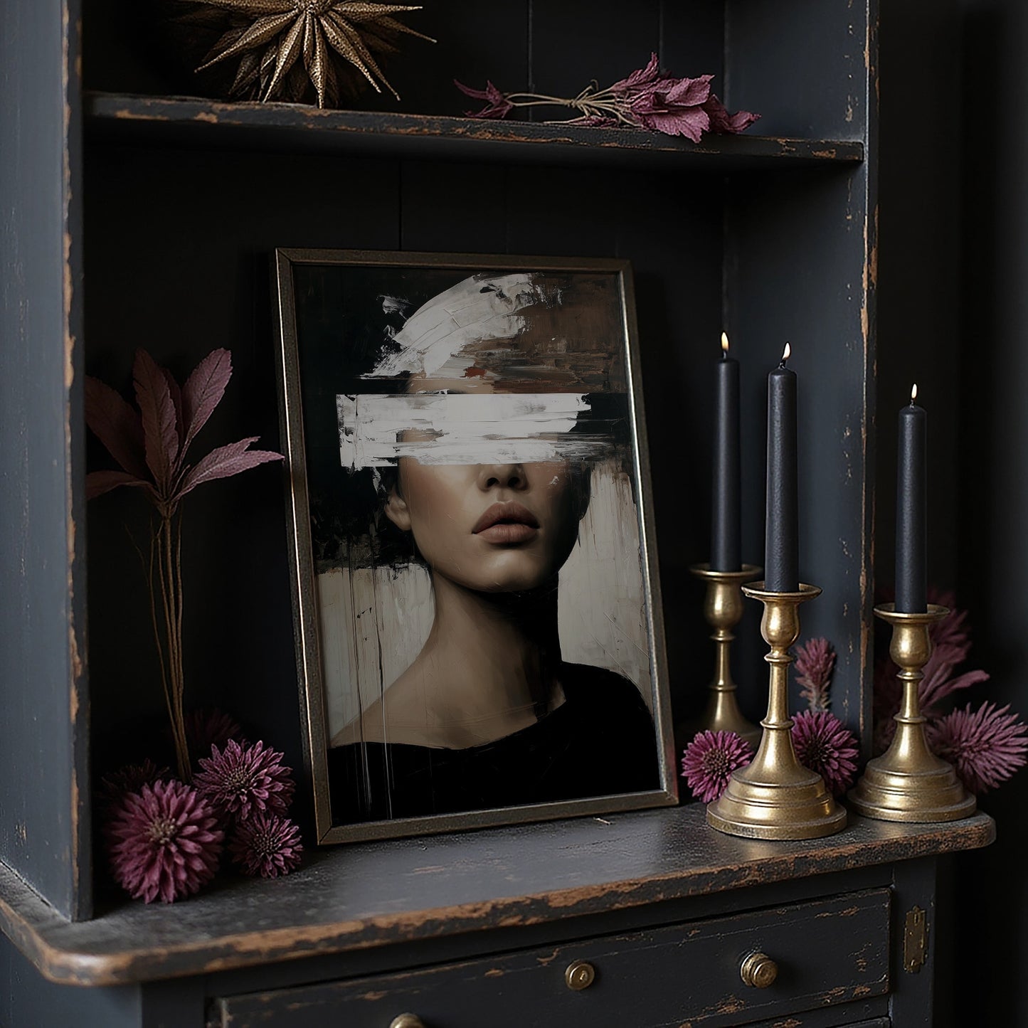 Beneath Brushstrokes We Hide