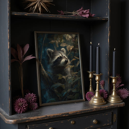 Twilight Scout Among Autumn Leaves