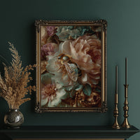 Honey Visitor Among Blush Petals