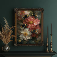 Peonies Hum With Golden Wings