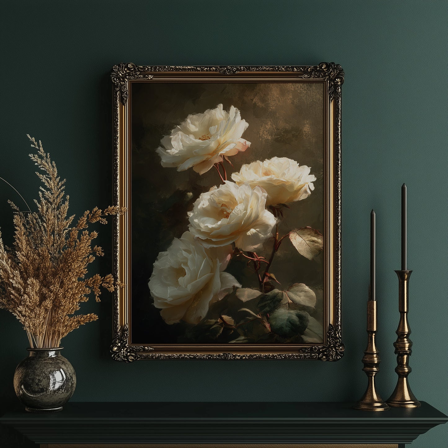 Pale Blooms Against Darkness Speak