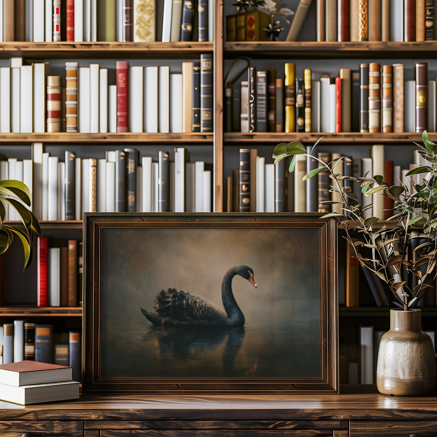 Dark Swan Among Literary Waters