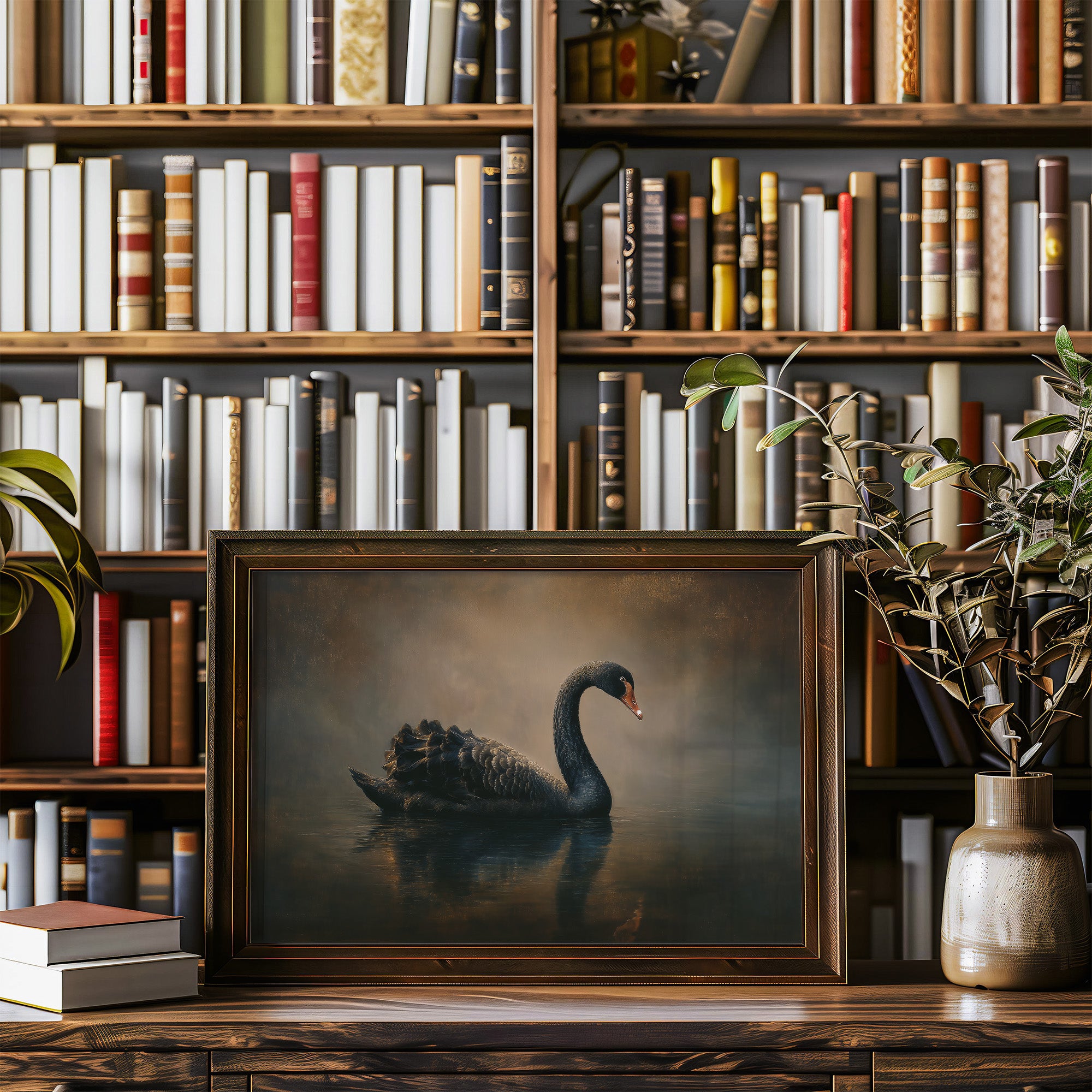 Dark Swan Among Literary Waters